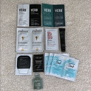 Hair Care Samples- Verb, Surf, Living Proof, Rahua